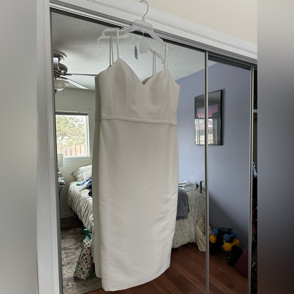 Amsale LW139 - Faille Dress